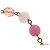 Collana Chanel CC in perle finte e metallo corta - vista 3