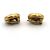 Chanel Vintage runde CC Clip-Ons aus Metall und Kunstperlen - Ansicht 2