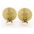Chanel Vintage Radial CC Clip-On Metal - vista 4