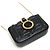 Fendi Nano Bucket Charm Black Micro Bag - view 3