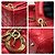 Borsa Dior Lady Dior in pelle rossa - vista 7