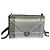 Dior Diorever Handtasche aus silbernem Leder