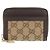 Portamonete Gucci GG Canvas Brown