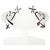 Autre Marque Orecchini Tiffany & Co. 925 Loving Heart Arrow Kiss - vista 2