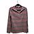 Prada Maglione a righe in cotone con zip