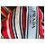 Prada Maglione a righe in cotone con zip - vista 2