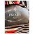 Prada Maglione a righe in cotone con zip - vista 6