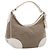 Prada Canapa Hobo Canvas com Couro Medium