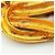 Broche Chanel banhada a ouro - vista 4