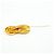 Broche Chanel banhada a ouro - vista 6