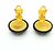 Chanel Clip-Ohrringe in Schwarz und Gold - Ansicht 7