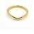 Autre Marque Tiffany & Co. Curved Band Ring in 18K Gelbgold - Ansicht 3