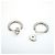 Orecchini Cartier Etincelle de SM in oro bianco 18K e diamanti - vista 3