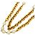 Collier Chanel plaqué or avec fausses perles