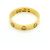 Anello Mini Love Cartier in oro giallo 18K - vista 3