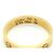 Anello Mini Love Cartier in oro giallo 18K - vista 4