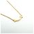 Autre Marque Collar Tiffany & Co. T Smile Mini en oro amarillo de 18K - vista 2