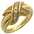 Autre Marque Tiffany & Co. Ehering aus 18K Gelbgold mit Diamanten