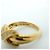 Autre Marque Tiffany & Co. Ehering aus 18K Gelbgold mit Diamanten - Ansicht 5