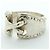 Ring Hermès Anello a Fascia Hermes Silver 925 - vista 9