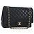 Bolsa Chanel Classic Single Flap em pele de cordeiro acolchoada Jumbo
