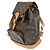 Louis Vuitton Vintage Montsouris Monogram Canvas MM - vue 3