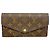 Louis Vuitton Monogram Portefeuille Sarah Long Wallet