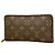 Cartera larga Louis Vuitton Monogram marrón