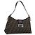 Fendi Mamma Baguette Schultertasche aus Zucca Canvas