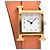 Hermès Hermes Heure H Quartz Metallo Placcato e Pelle 21