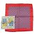 Foulard Hermès Carré 42 in seta rossa