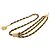 Cambon Ceinture Chanel Coco Mark à triple chaîne