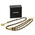 Cambon Ceinture Chanel Coco Mark à triple chaîne - vue 5