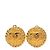 Boucles d'oreilles clips rondes Chanel Coco Mark
