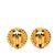 Boucles d'oreilles clips rondes Chanel Coco Mark - vue 2