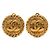Pendientes redondos Chanel Coco Mark
