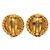 Pendientes redondos Chanel Coco Mark - vista 2
