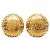 Orecchini a clip Chanel placcati oro con strass