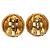Orecchini a clip Chanel placcati oro con strass - vista 2