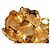 Spilla Chanel Camélia in Oro - vista 4