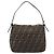 Borsa Fendi Round Flap Baguette Zucca Canvas North South - vista 3