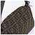 Borsa Fendi Round Flap Baguette Zucca Canvas North South - vista 6