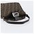 Borsa Fendi Round Flap Baguette Zucca Canvas North South - vista 7