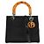 Christian Dior Lady Dior Straw Medium
