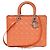 Christian Dior Lady Dior Leather Large