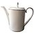 Vera Wang for Wedgwood Blanc et Noir Porcelain Teapot
