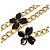 Collana Chanel Fiore Metallo - vista 2