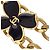 Collana Chanel Fiore Metallo - vista 4