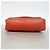 Borsa a tracolla Chanel in pelle d'agnello rossa - vista 3