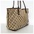 Gucci Shopper-Bag aus braunem Canvas - Ansicht 2